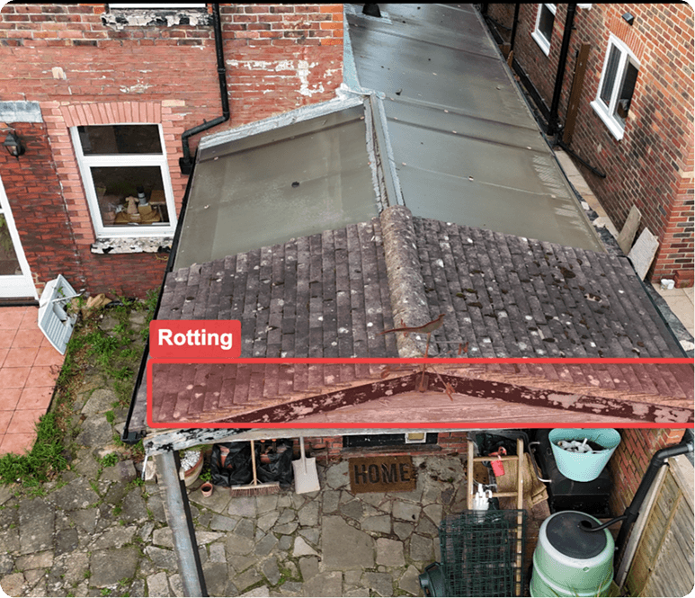 Roof report sample 2