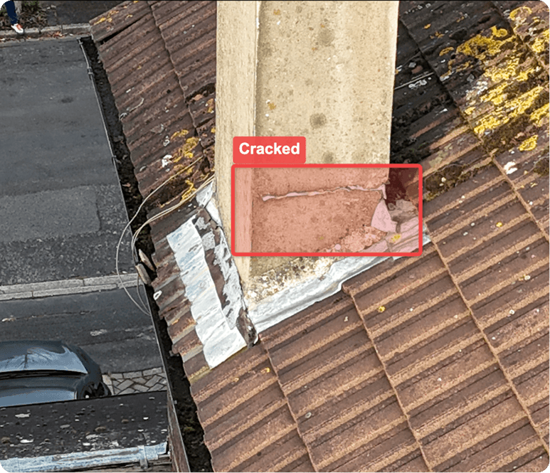 Roof report sample 3